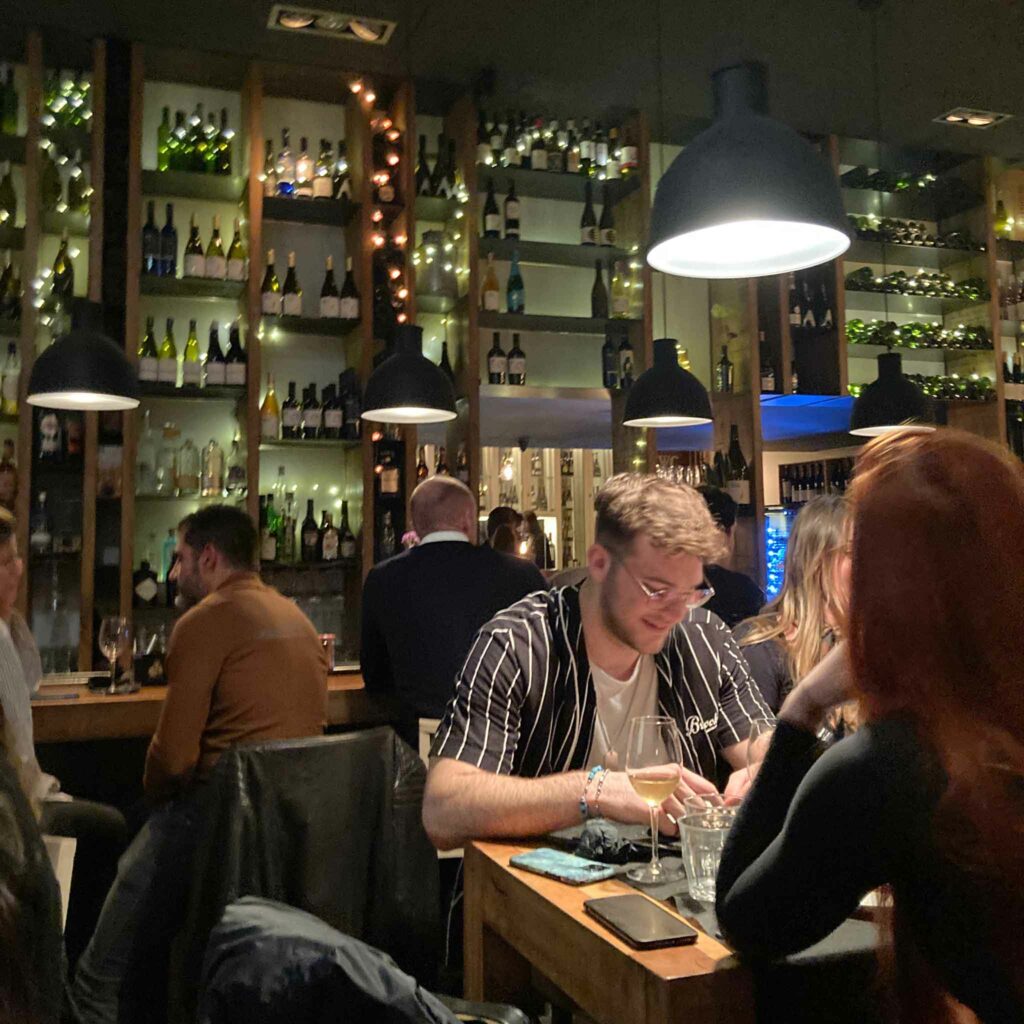 Interior of Eldest bar in Barcelona