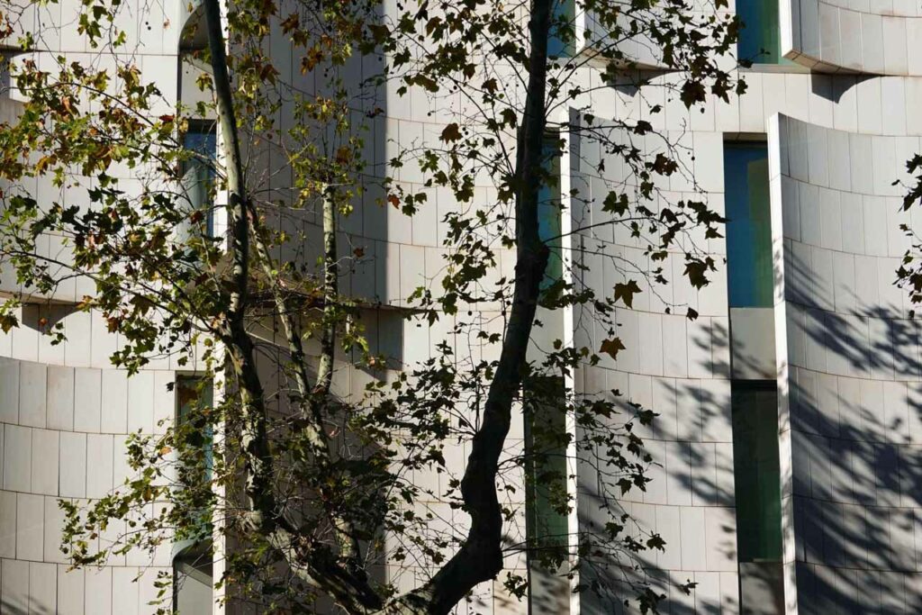 Exterior detail of the Sir Victor Hotel in Barcelona
